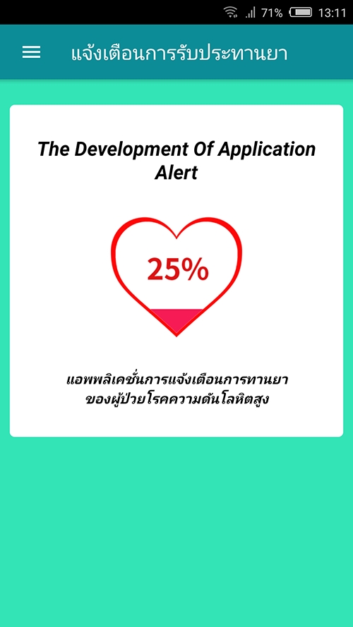The Development Of Application Alert